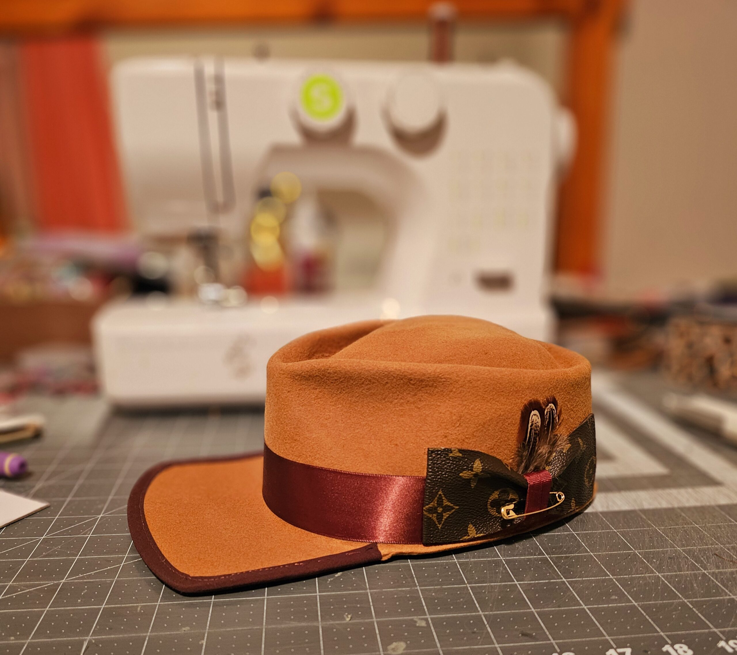 Teardrop Fedora Cap