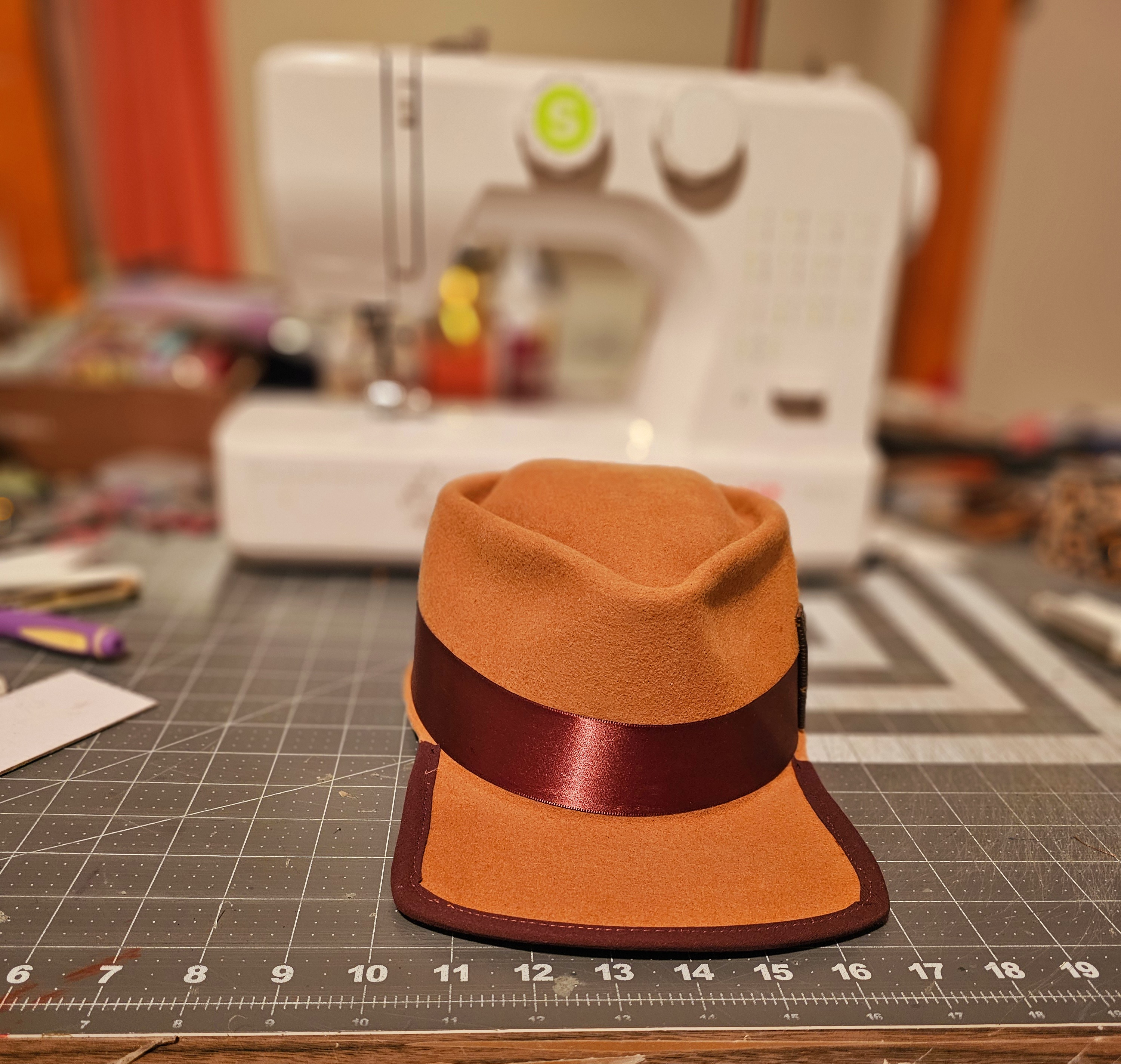 Teardrop Fedora Cap