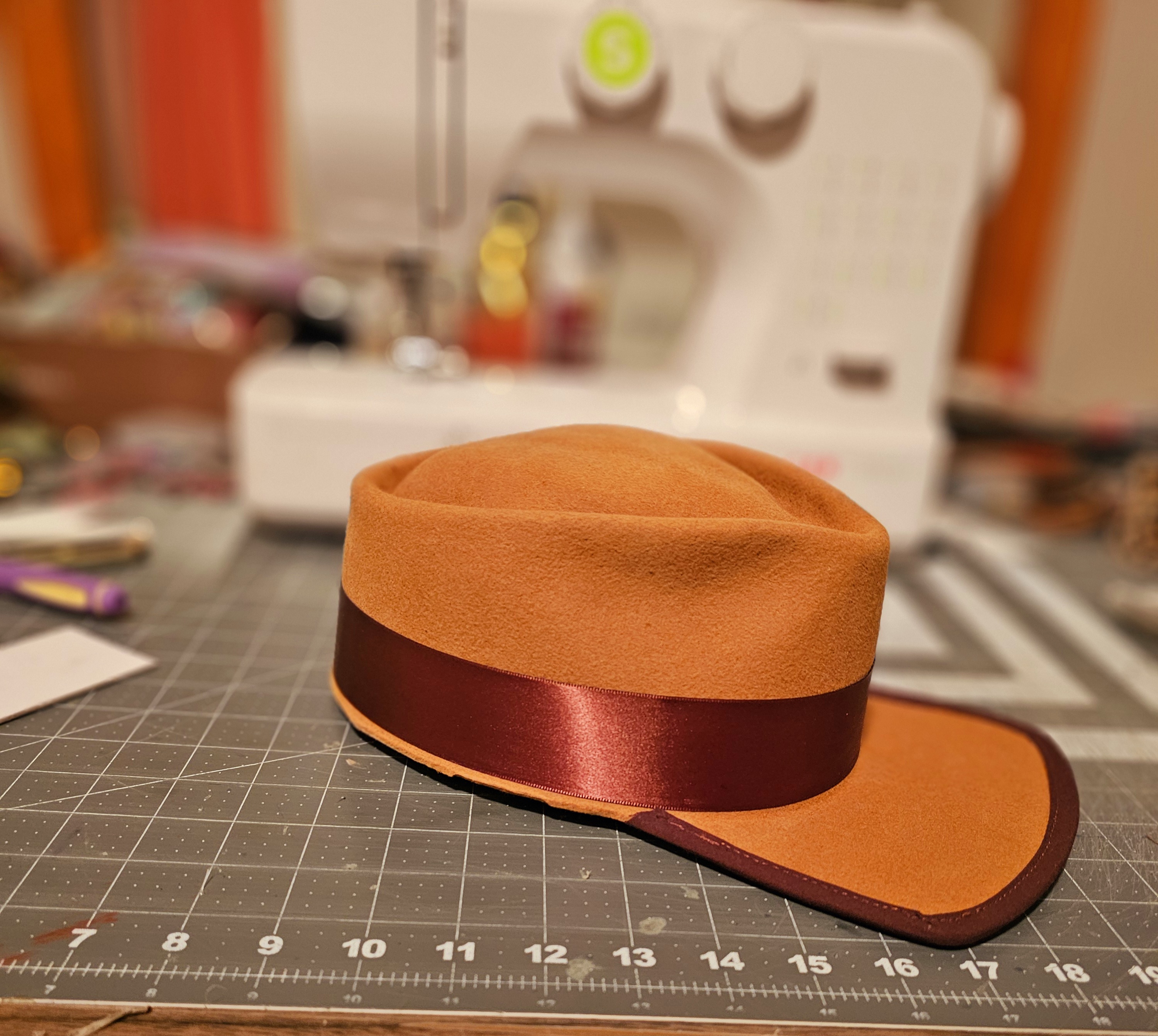 Teardrop Fedora Cap