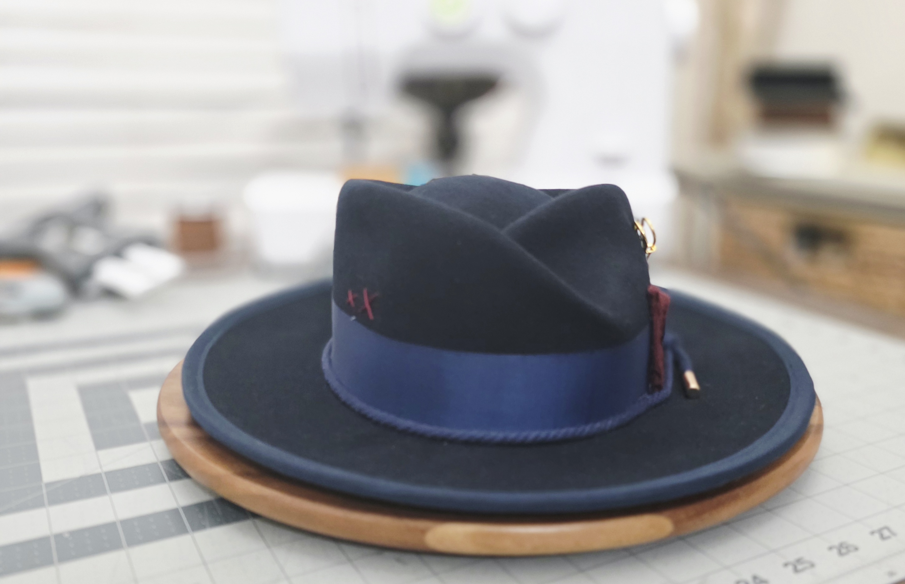 Navy Burgundy art