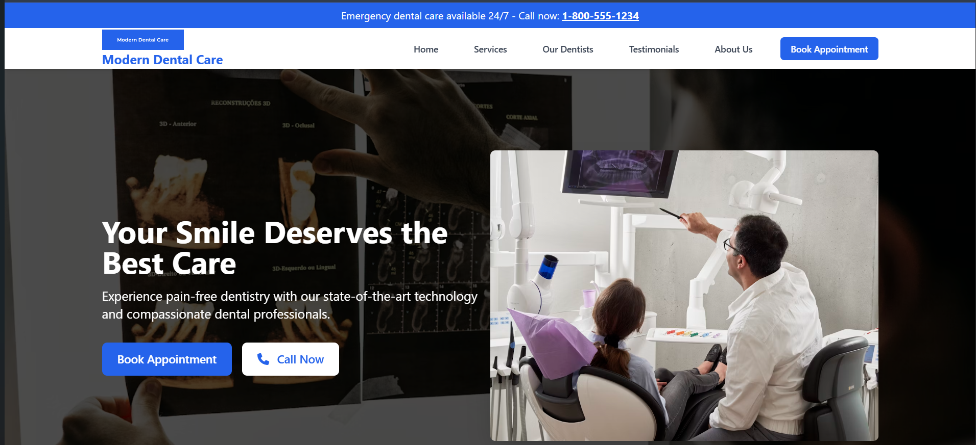 Dental Website Demo