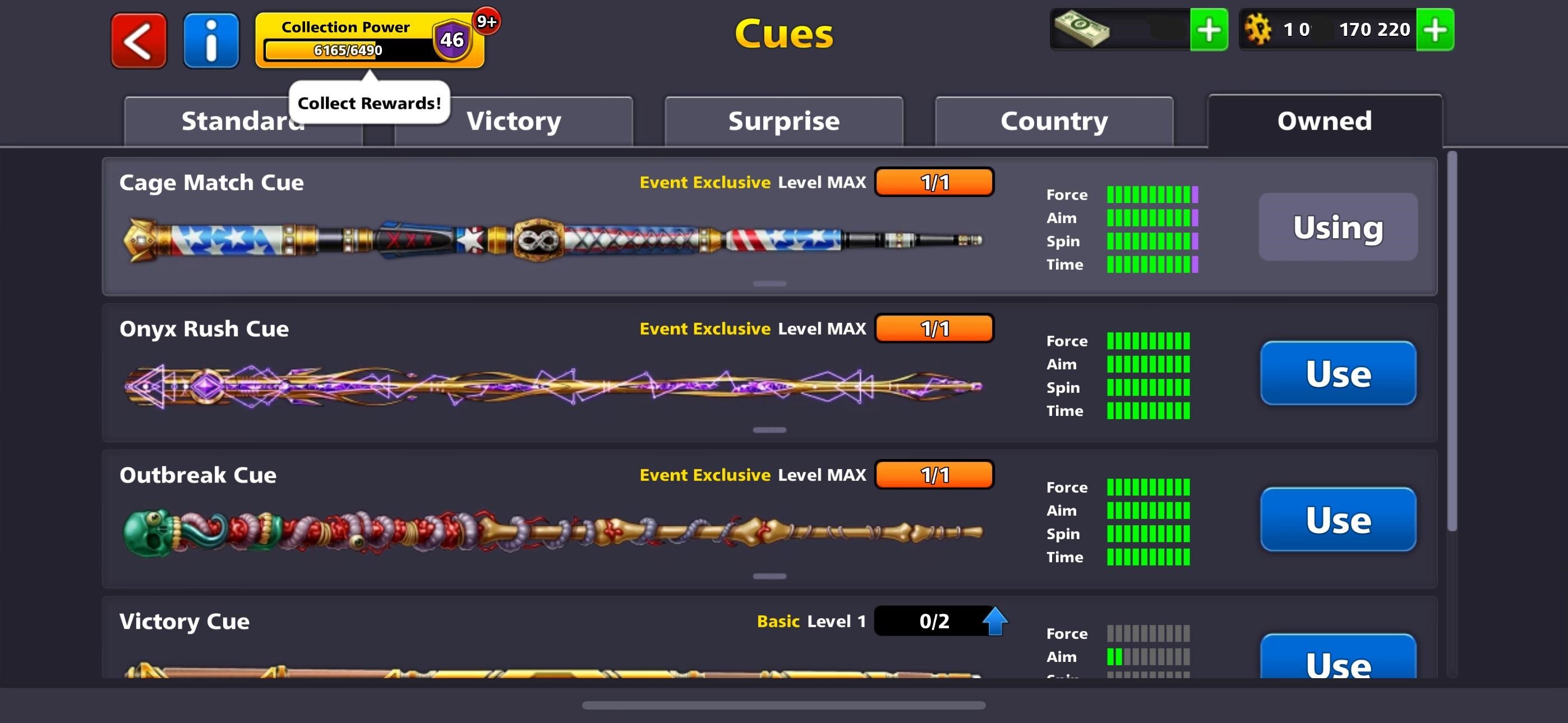 (IOS/Android/Miniclip/Facebook) 8 Ball Pool Account – 1 Billions Coin VIP Tier Emerald 3 Maxed Cue | Miniclip Login