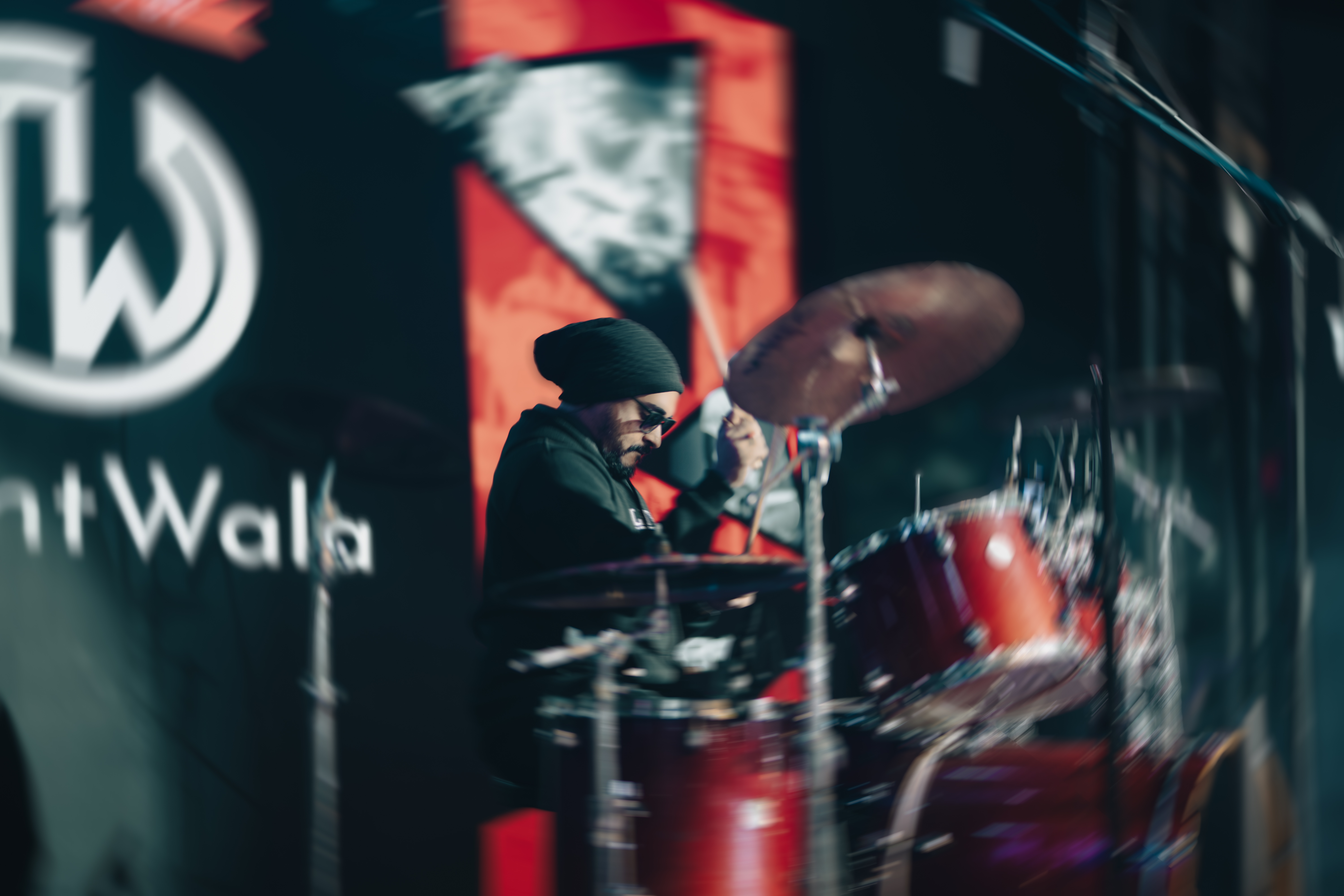 Debayan - Drummer of Arok India