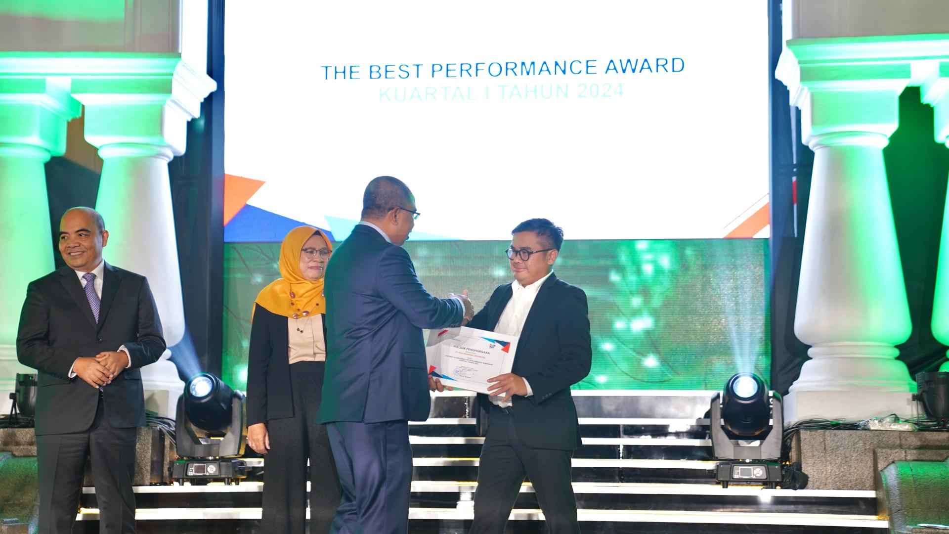The Best Subsidiary's Performance Q1 2024 Award