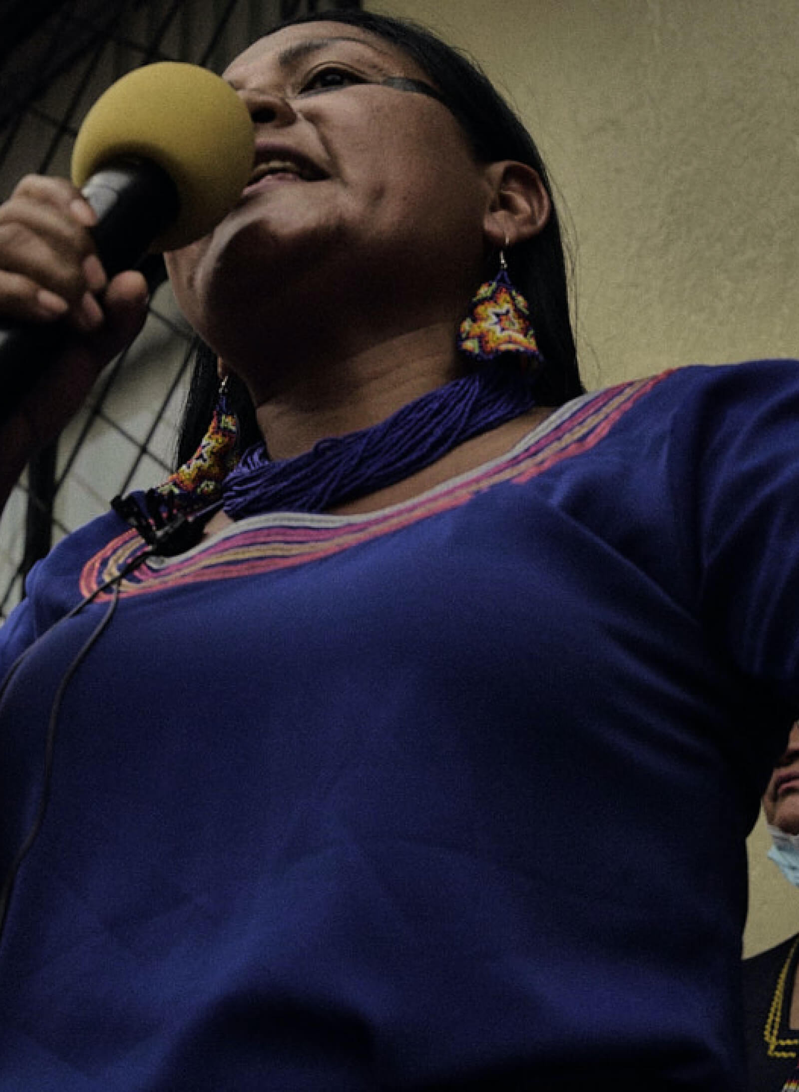 Our Anti-mining Camp: Amplifying Climate Narratives