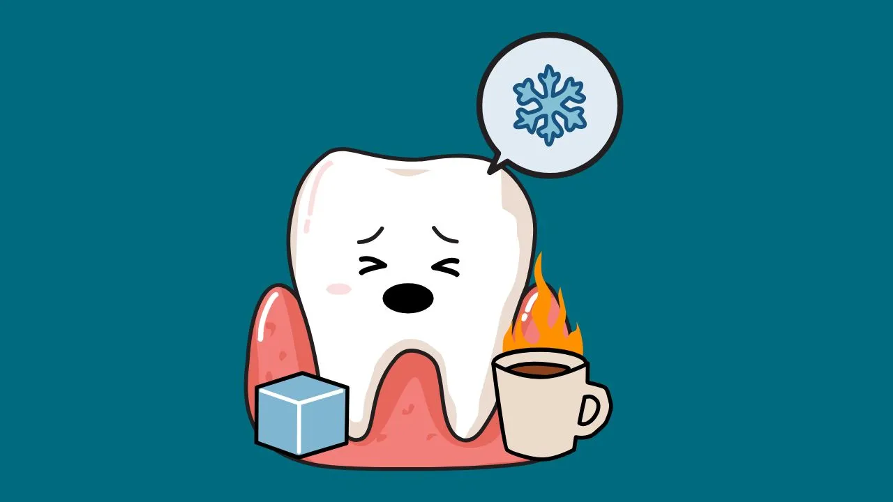 Tooth sensitivity causing sharp pain
