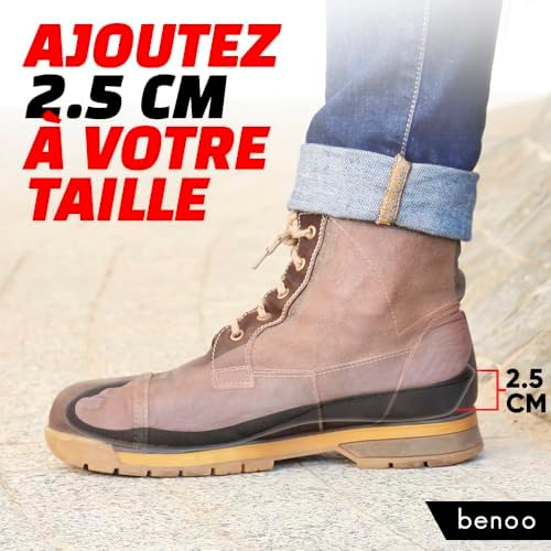 Vue 2 de Semelles Rehaussantes Hommes Cm
