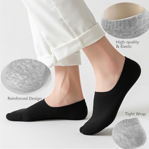 Vue 6 de Chaussettes Basses Chaussettes Invisibles