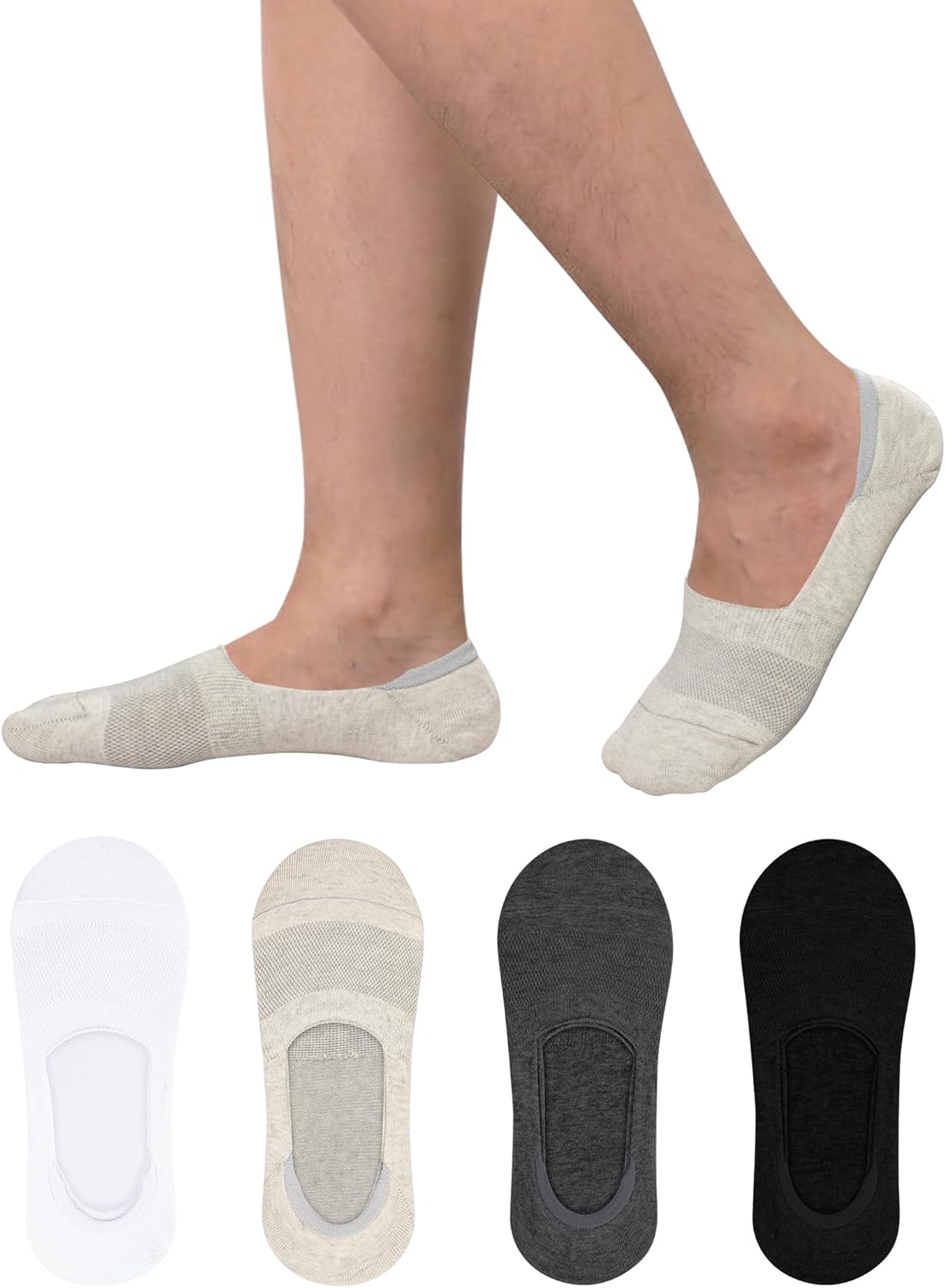 Paires Chaussettes Invisibles En