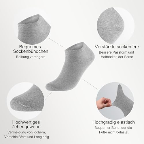 Vue 2 de Chaussettes Basses Homme Femme