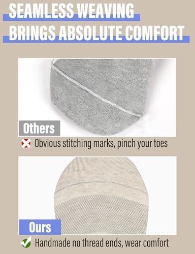 Vue 5 de Paires Chaussettes Invisibles En