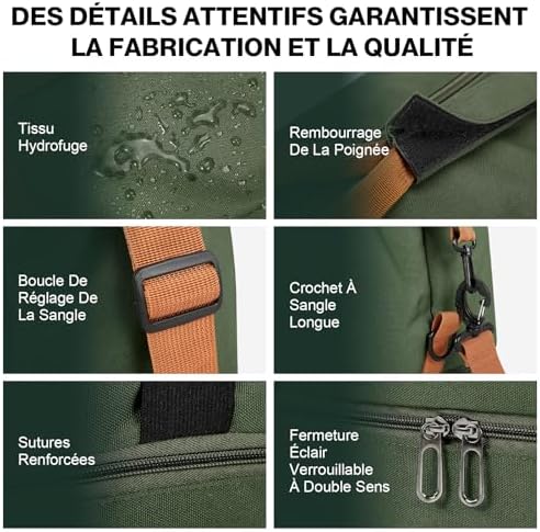 Vue 5 de Sac De Weekend Homme