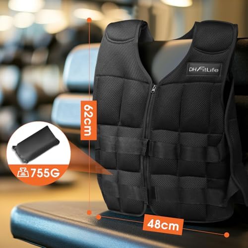 Vue 6 de Dh Fitlife Gilet Leste