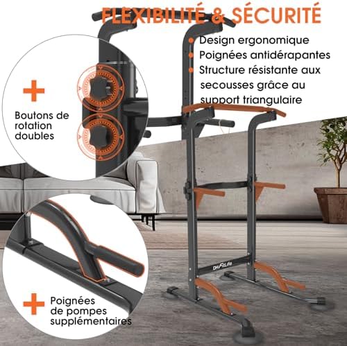 Vue 5 de Dh Fitlife Power Tower