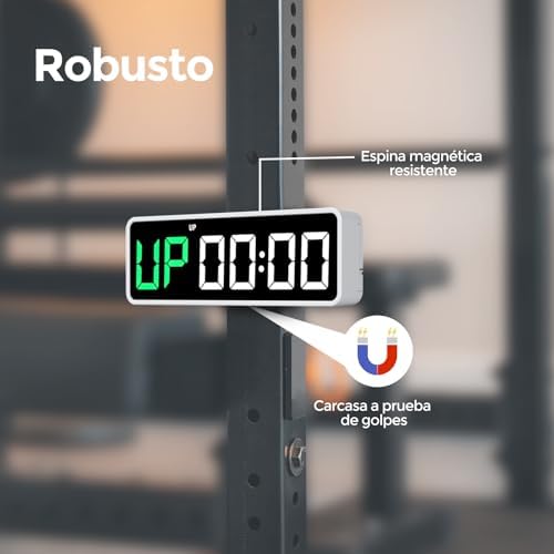 Vue 4 de Reacher Chronometre De Gym