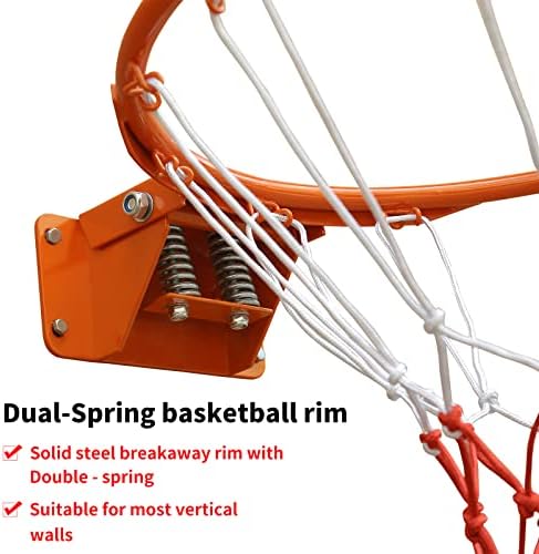 Vue 5 de Jante De Basketball Orange