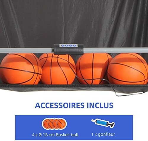 Vue 4 de Homcom Jeu De Basketball