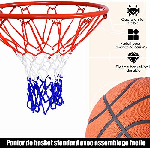 Vue 6 de Goplus Anneau De Basketballpanier