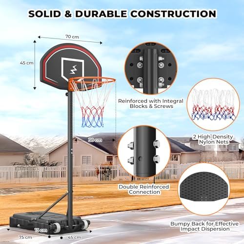 Vue 3 de Yoleo Panier De Basketball