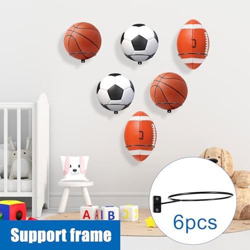 Vue 4 de Pcs Support Mural Ballon