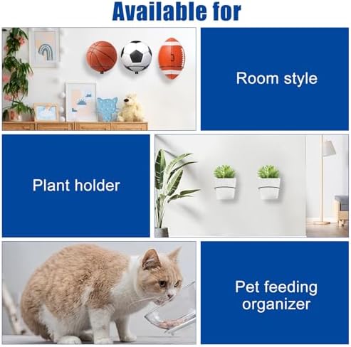 Vue 6 de Pcs Support Mural Ballon