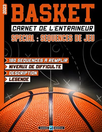 Carnet Entraineur Basket Livre