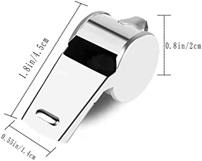 Vue 2 de Sifflets Sifflets En Acier