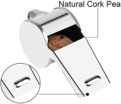 Vue 3 de Sifflets Sifflets En Acier