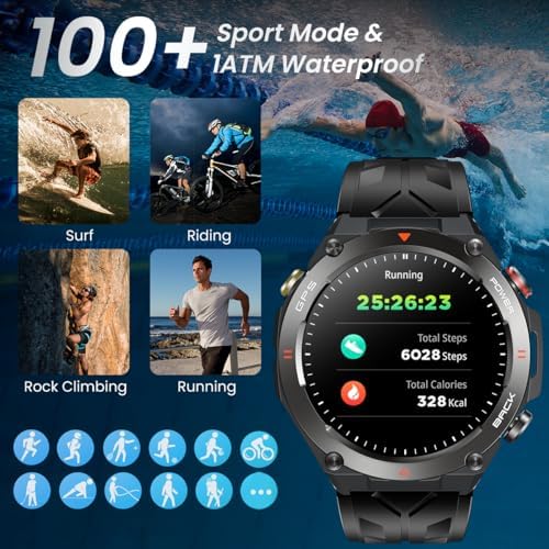 Vue 5 de Gps Montre Connectee Homme