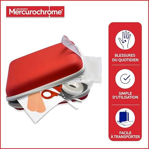 Vue 2 de Mercurochrome Trousse Ers Secours