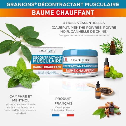 Vue 5 de Granions Decontractant Musculaire Creme