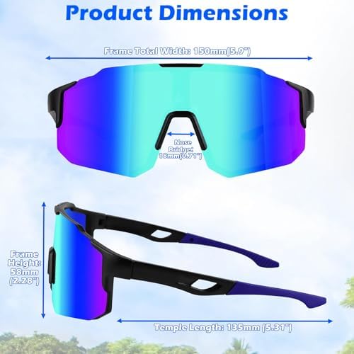 Vue 2 de Lunettes De Velo Lunettes