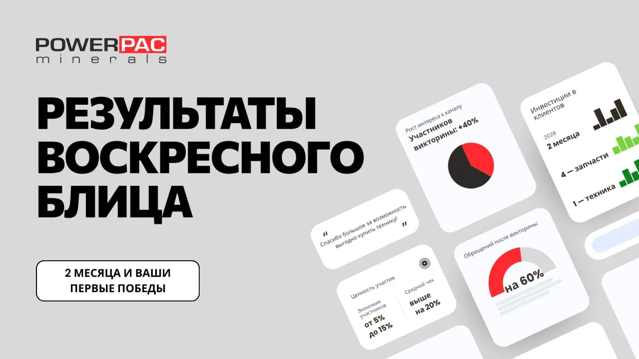 Реальные выгоды от воскресной викторины: клиенты экономят на дробильно-сортировочном оборудовании