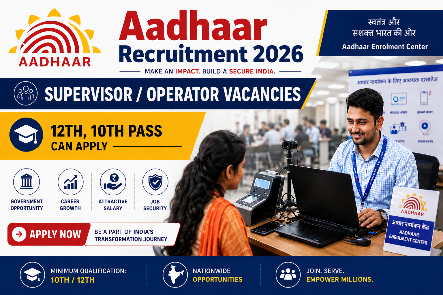Aadhaar Requirement Poster