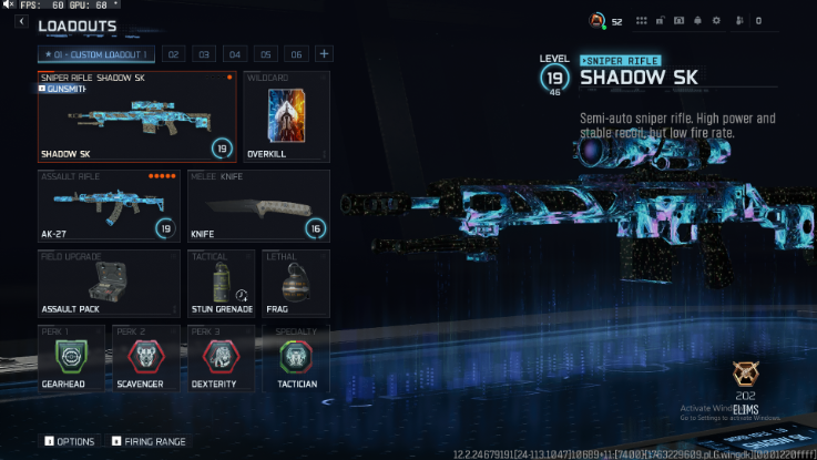 ✨ BO7 💥 30 Singularity Camo