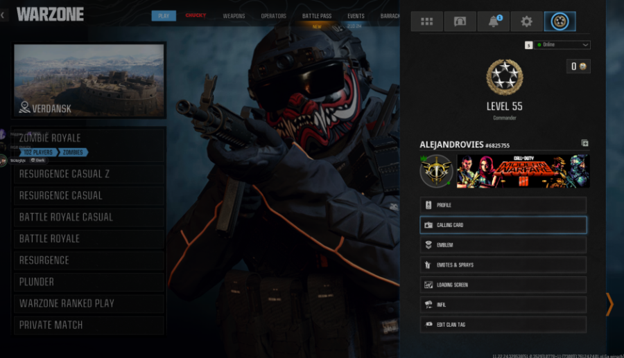 🔥 MW2 Prestige 9 + MW3 Prestige 4💥 Warzone Level 55 🌟 100+ Blueprints + 86 Operators ⚡Soap Going Dark, Throwback, Arctic Ops & Feuraze Bundles 💎 Full Access