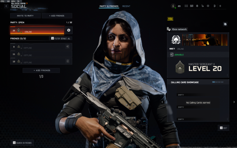 Black Ops 7 Beta Version Bo7 0 Guns Maxed Level 20 Account Instant Delivery PSN bo7