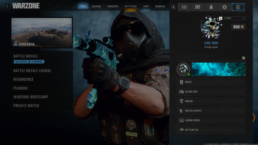 🛞 BO6 Prestige Legend 🧠Max Level 1000⚡Nebula × Abyss Master Camos🪩All Guns Maxed 📊 1000+ Warzone & Z Camos 🧬 24 Operators 🕹️ Stacked Account 🧿 PC/XBOX/PS