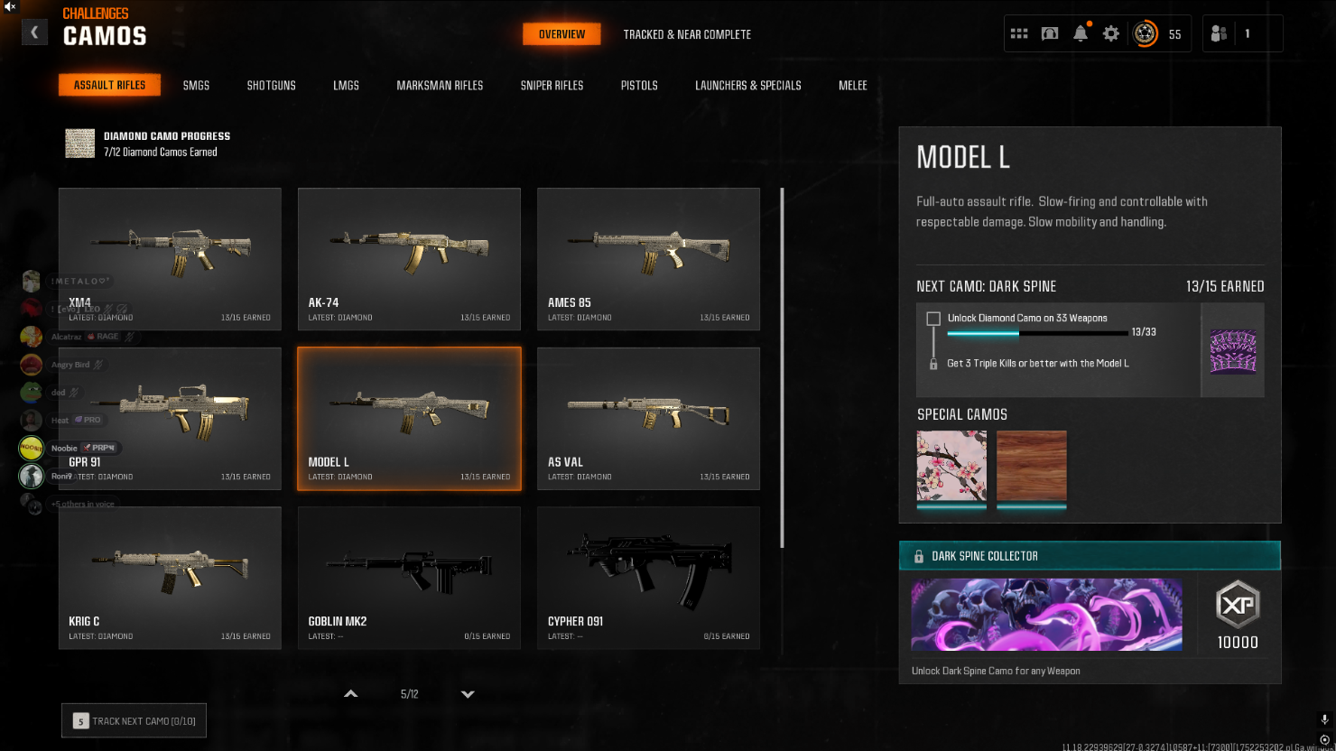 ⭐ BO6 / Warzone | 💠13× Diamond • 🟨13× Gold • 🎮 Level 55 + 🏆 50 Wins • 🧍‍♂️16 Operators • ⚔️ Ranked Ready • 🎨 150+ Camos • 🔗 Linkable to PC/XBOX/PS