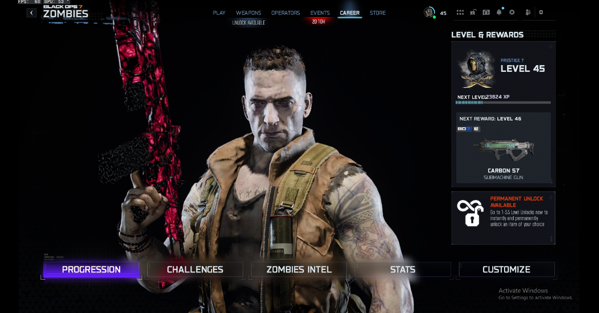 🌋 BO7 Infestation × Singularity 🎇 900+ Camos 🏵️ Prestige 7 • Level 45 👥 20 Operators Unlocked 🎮 All Guns Unlocked 🗝️ Full Access 🌐 PC/XBOX/PSN