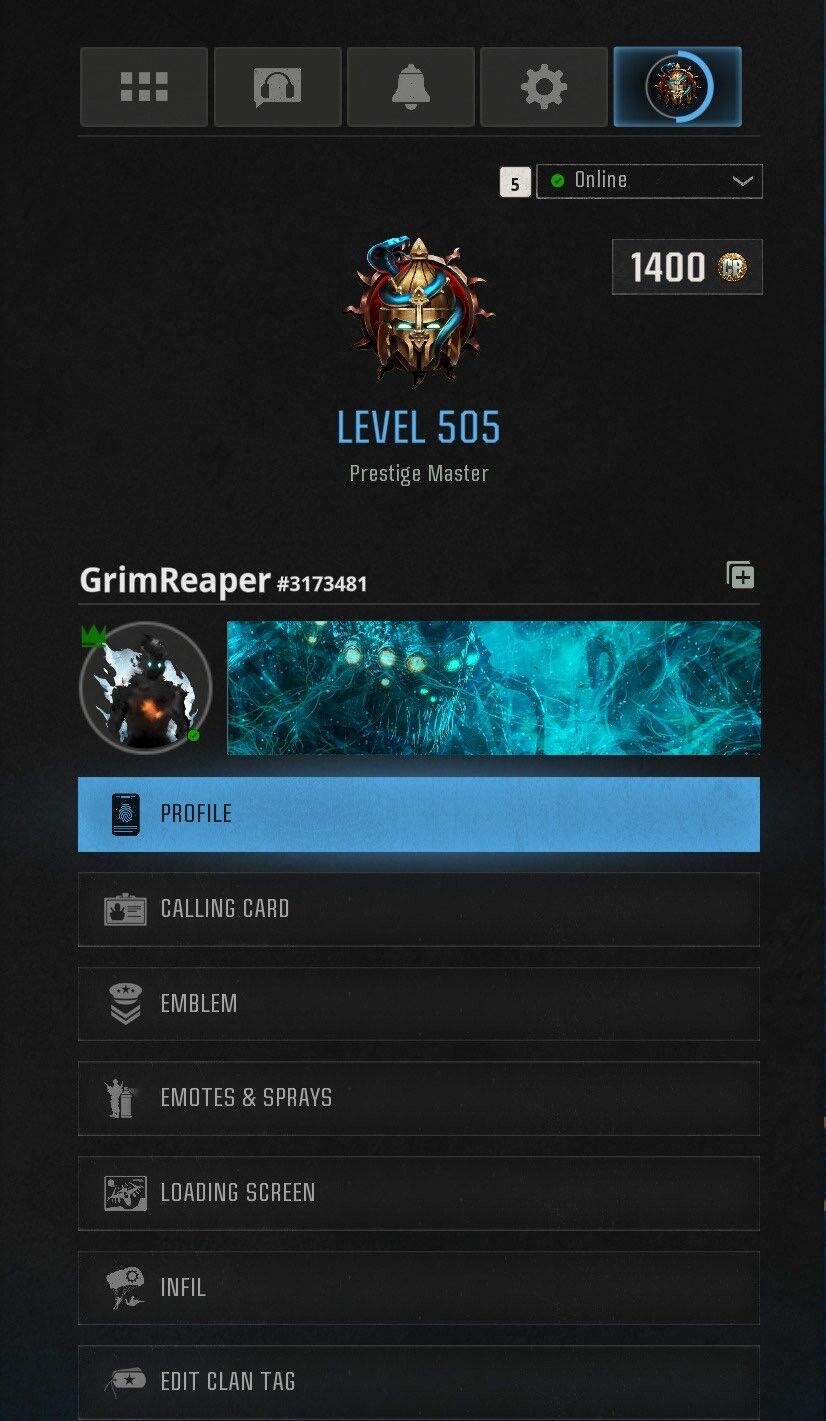 👑 Prestige 505 💠 Abyss 🎯 600+ Camos 🧬 All BO6 & MW3 Guns Maxed ⚔️ MW3 Lv 600 🔒 Legit Unlock 🚀 Trailblazer ✨ Catalyst 👁 King’s Ransom 🔗 Linkable 🎮 BO6