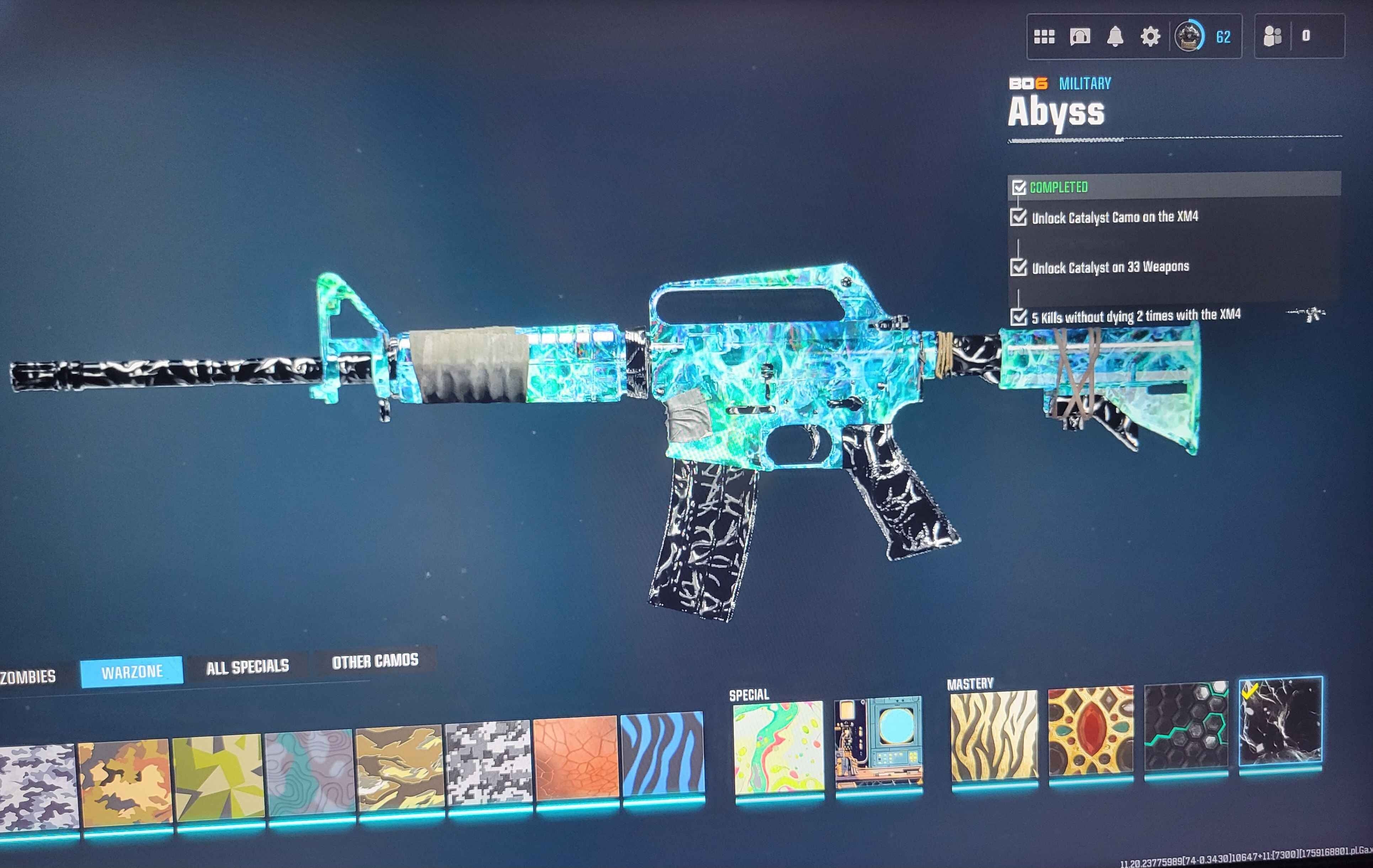 🔥 Abyss Camo ✨ Prestige Master ⚡ 600 Camos Unlocked 🎯 Ranked Ready 🔥 All Guns High Level 💥 17 Operators 👑Legit Unlocked 🛡 Console Played🔗 Linkable to All