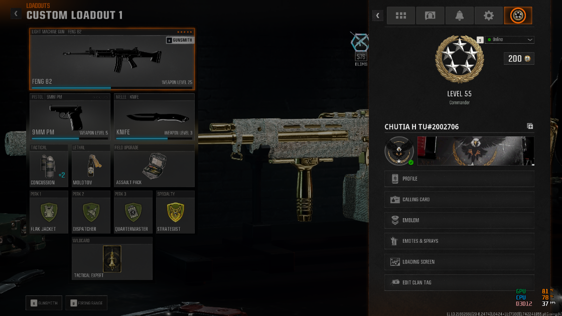 💎 BO6 13 Diamond Camos ⚡ Level 55 + 50 Wins 🌟 All AR’s & SMGs Diamond 🎯 150+ Camos 🏅 13 Gold Camos | 16 Operators 🎮 Cross-Platform Compatible