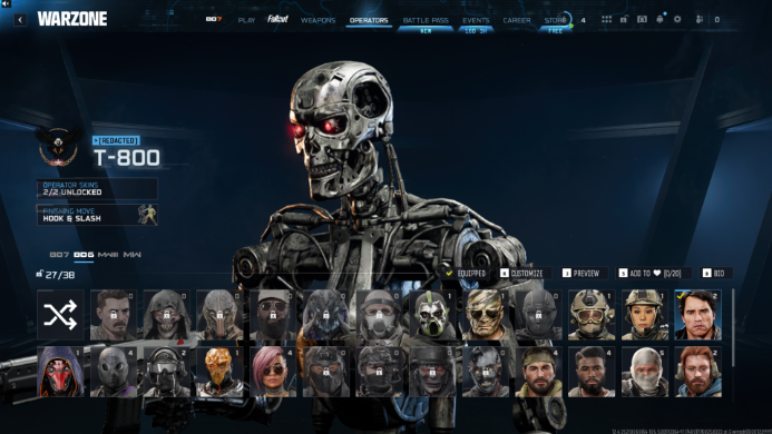 🔥 Terminator Bundle 🔥 BO6 Prestige Master 100+ Level 🏁 BO6 Dark Matter 🧿 BO6 S2 BlackCell 🛡️ Multiple Maxed Weapons ⚔️ 50+ Operator Skins 🧥 50+ Blueprints