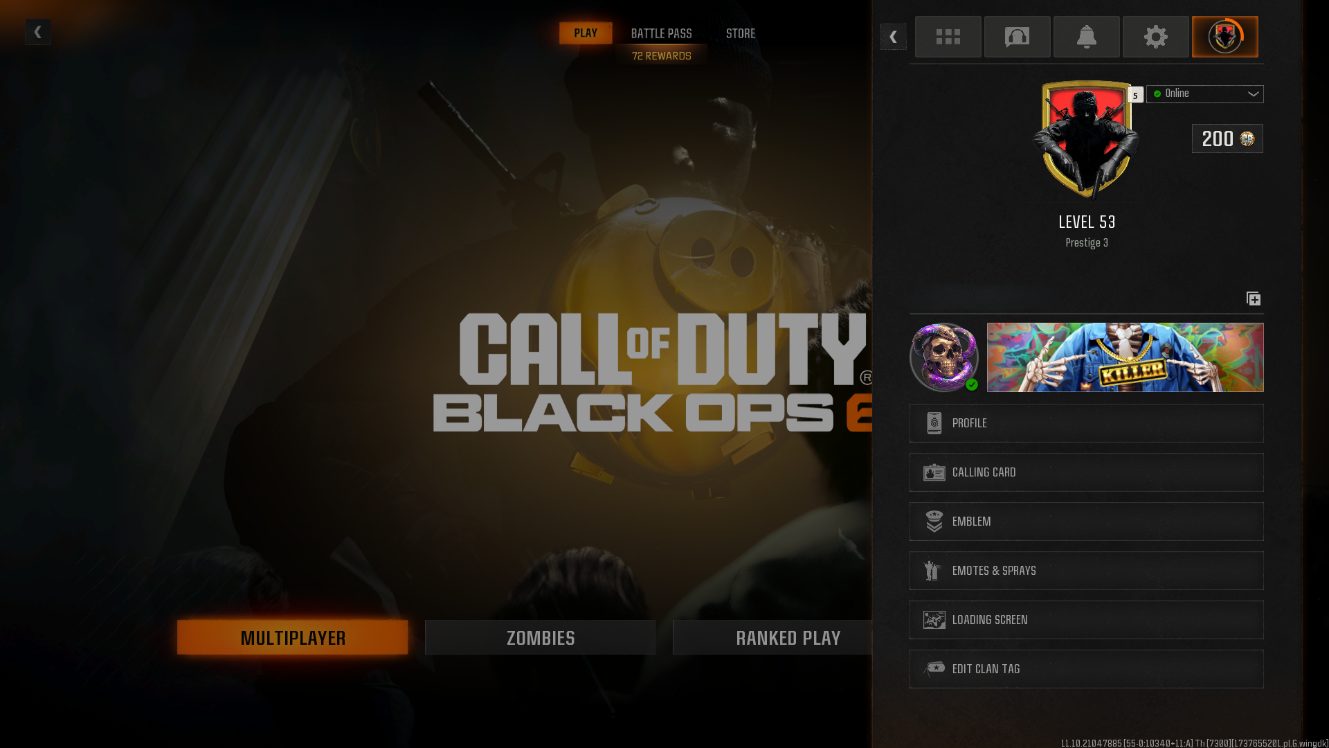 🔥 BO6 / WZ🔥 50 Wins + LEVEL 55 prestige 2 🔥 35 DARK MATTER + 490 CAMOS 🔥 HANDMADE / SMURF 🔥 ALL PLATFORMS LINKALBE ACTIVISION ⚡ INSTANT AUTO-DELIVERY