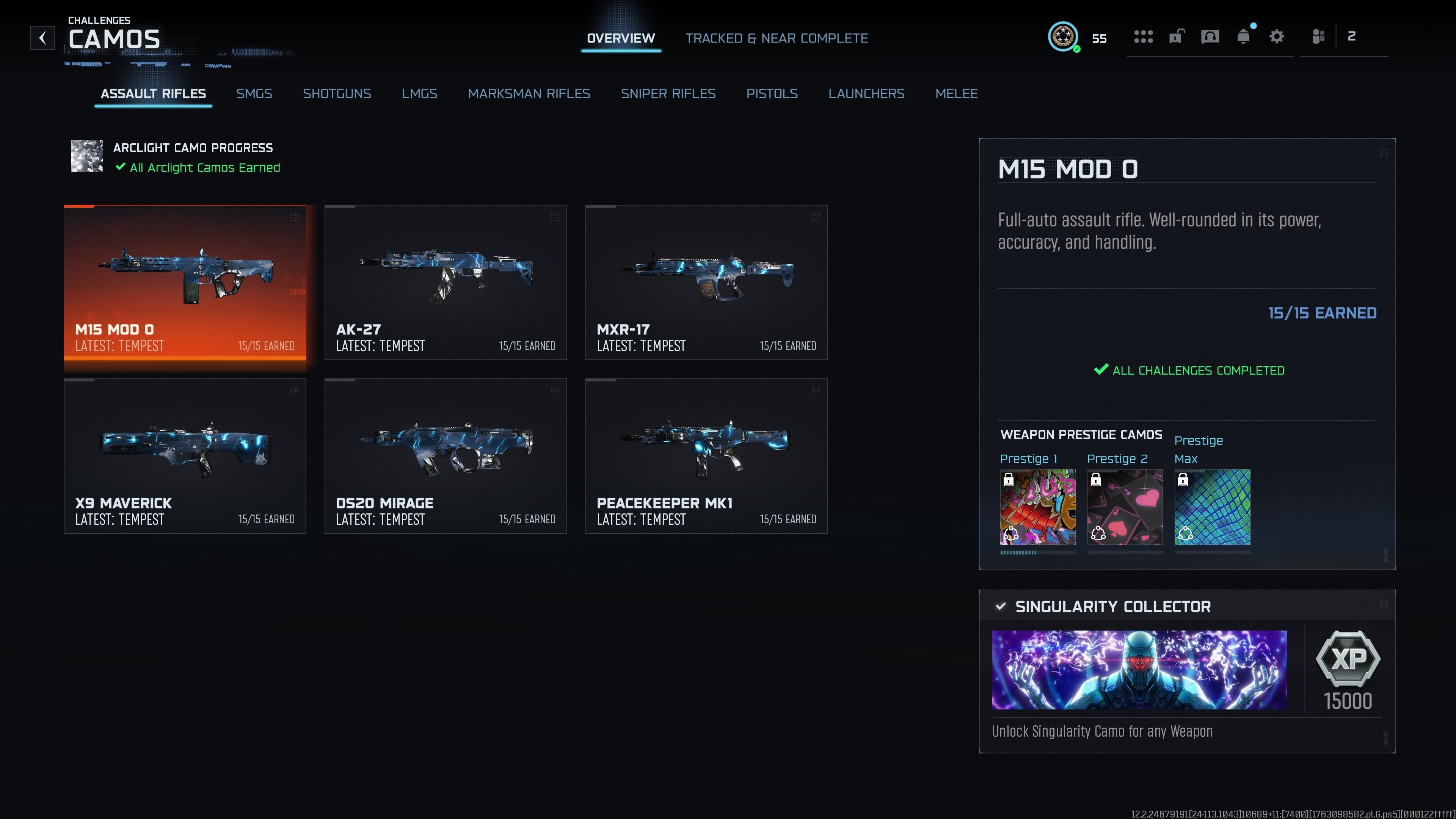 Black Ops 7⭐️30 Singularity Mastery Camo✨ All guns Multiplayer Camos unlocked 🔥 Linkable to ♨️BATTLEN ♨️Full access♨️ Tempest⚡ Arclight ⭐️Shattered Gold BO7 ⭐️