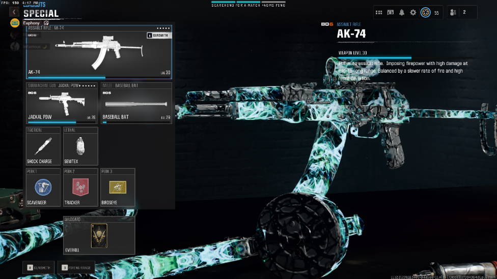 🌟 WZ4 Abyss 33/33 Unlocked 🔥 BO6 Weapons Maxed 🛡️ Elite Loadouts 🚀 Full Access 🔗 Linkable to PSN, Xbox, Steam & Battle.net 🎯 BO6 + WZ4 💰 300 CP