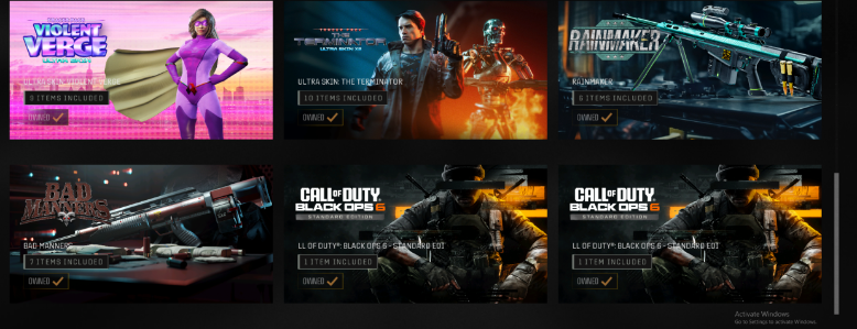 ⚡ Terminator Bundle 🏅 Prestige Master Lvl 371 💎 Dark Matter Legit 🎟️ 8 BlackCells • 21 Bundles 👑 100+ Operators 🔑 Full Access 🌍 Linkable to All Platforms