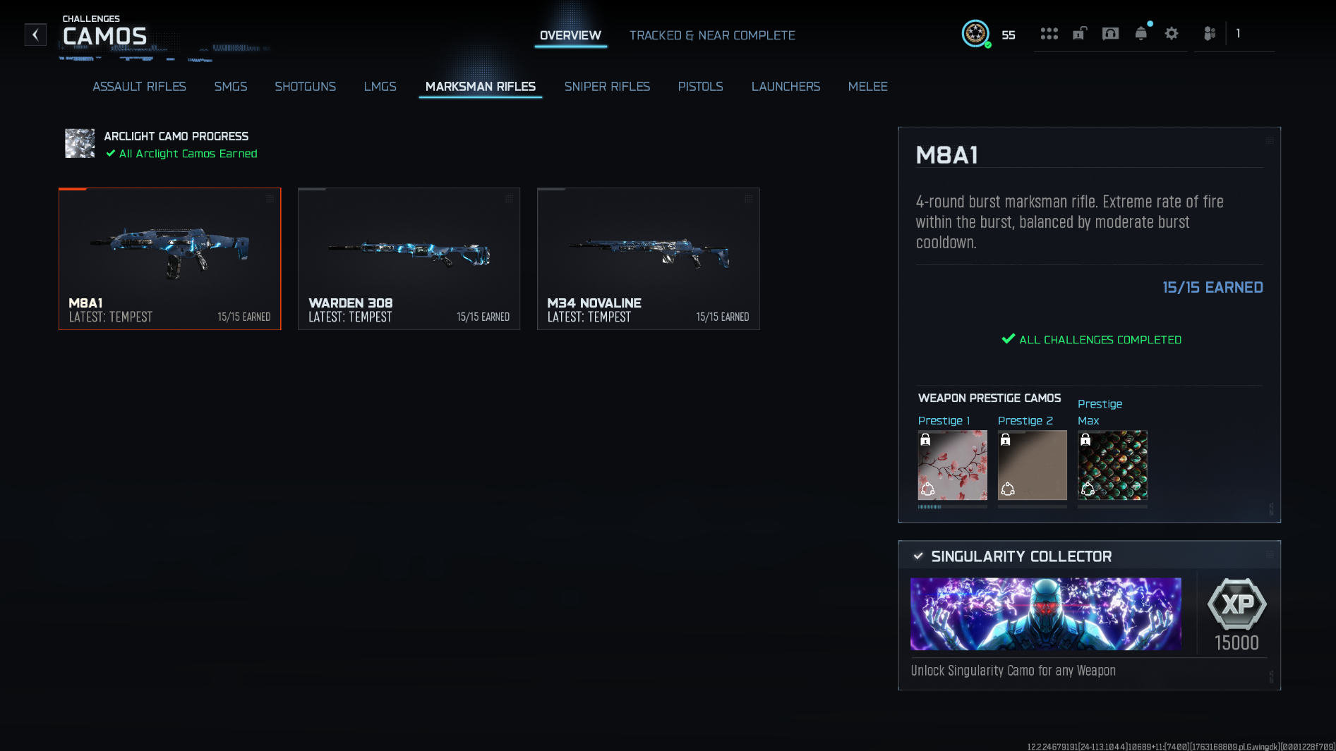 ⭐️SINGULARITY⭐️PRESTIGE 2✅HANDMADE ✅💥450+ TOTAL CAMOS💥💧20 OPERATORS💧♨️FULL ACCESS ♨️Singularity❄️XBOX /PS/PC❄️STACKED