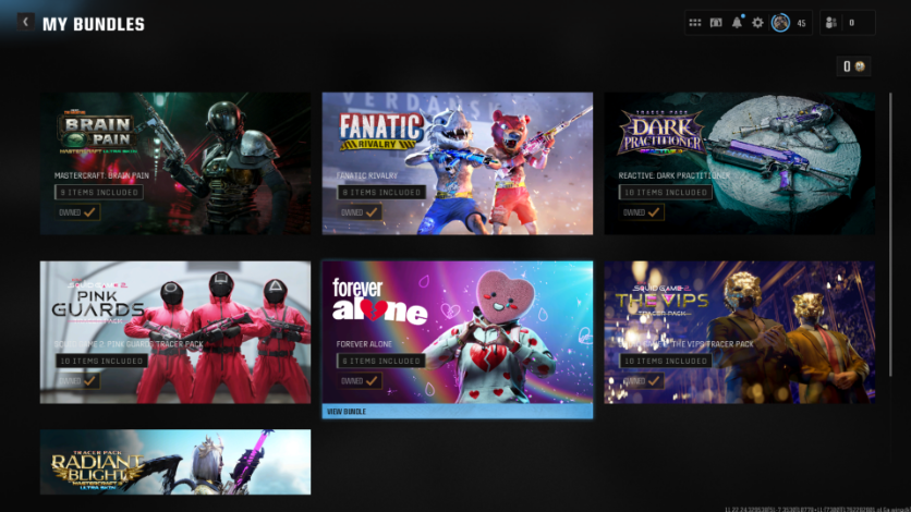 BO6 Prestige 1 • Level 55 7x Super Rare Bundles SQUID GAME 2: Pink Guards & VIPs 35 Blueprints 50+ Operators 2 Max Guns Full Access PC/XBOX/PSN